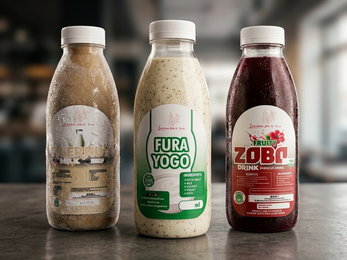 Zobo & Tiger Nut Bottles