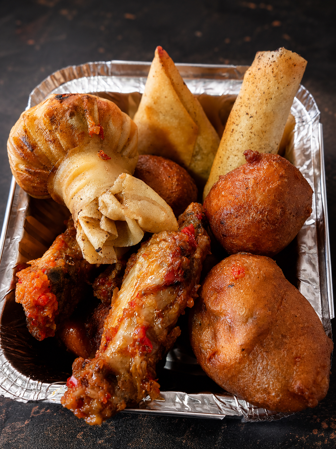 Asun & Peppered Snail Platter